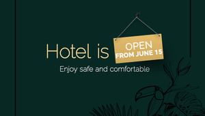 Hotel is open