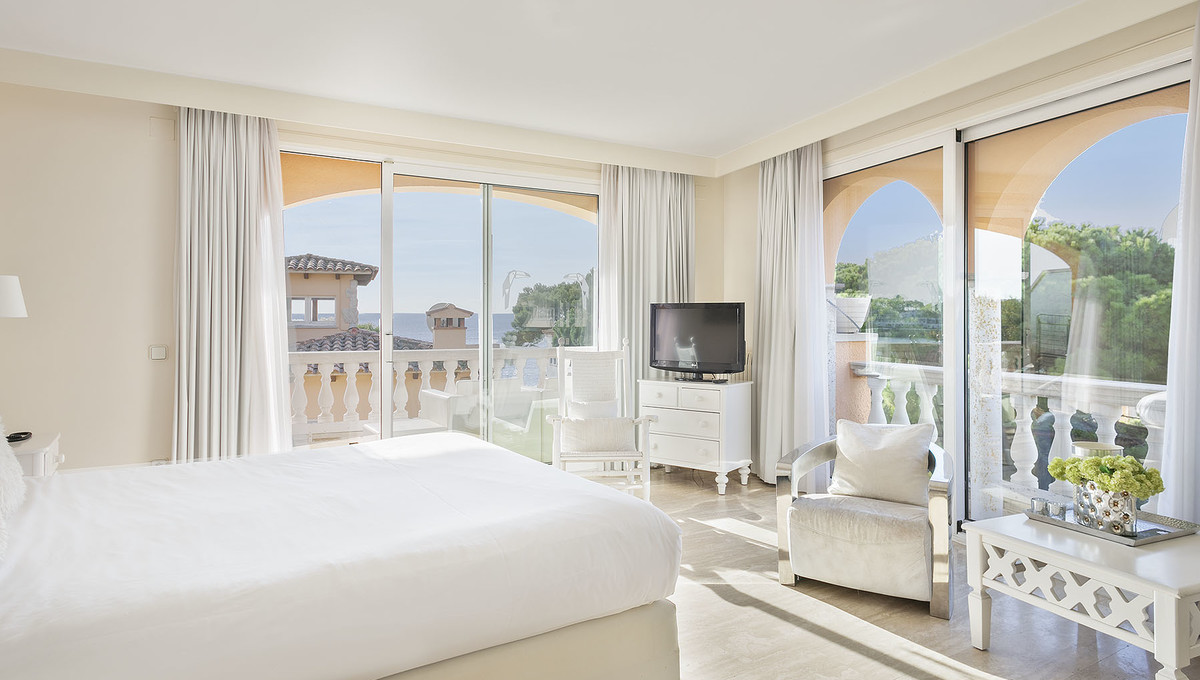 luxe kamer met poolview