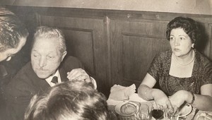 Martinus van der Valk en tante Maria